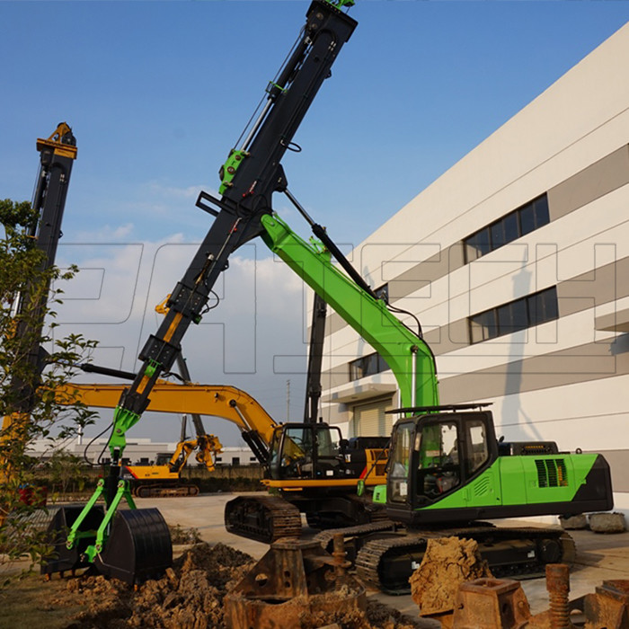 Clamshell Grab Excavator Telescopic Arm Boom For Municipal, Infrastructure Projects